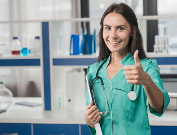 laboratorio y suministros para hospital